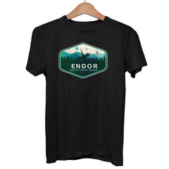 Travel to the Forest Moon with our Endor Black T-Shirt