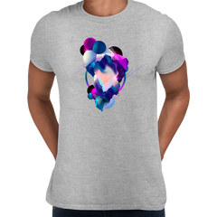 Floating 3D Fluid Abstract Geometric Elements Unique T-Shirt