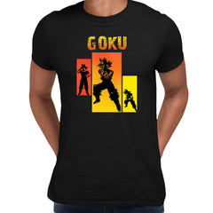 Goku Dragon Ball TV Manga Black T-shirt