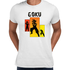 Goku Dragon Ball TV Manga White T-shirt