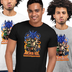 Gold Axe Nostalgia 8-bit Retro Game T-shirt