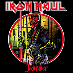 Iron Maul Jedi Killer Iron Maiden Inspired T-shirt