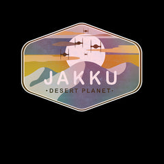 Jakku planet T-Shirt Adults Classic Retro 