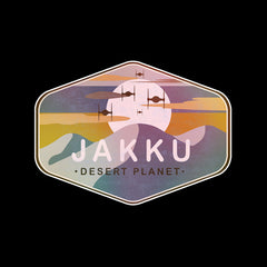 Jakku Desert Planet T-Shirt - Classic Retro Tee for Star Wars Fans