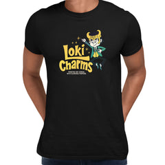 Loki Charms Glorious Purpose Black T-shirt