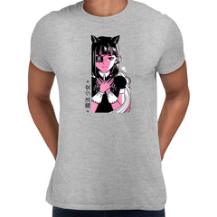 Magical Girl Grey T-shirt Squad Mahou Shoujo Japan Geek Tee