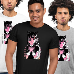 Magical Girl Black T-shirt Squad Mahou Shoujo Japan Geek Tee