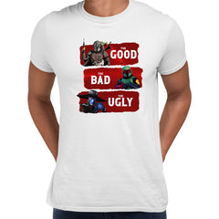 The Good The Bad The Ugly Star Wars Mando Bobba Fett Cad Bane T-shirt