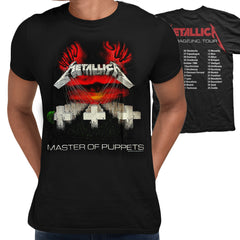 Metallica Master of Puppets European Tour 86 T-shirt 