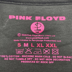 Pink Floyd T Shirt Carnegie Hall 1972 Licensed Mens Black Syd Barrett