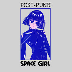 Post Punk Space Girl Japan Anime Character T-shirt