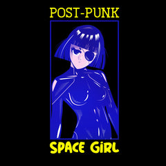 Post Punk Space Girl Japan Anime Character T-shirt