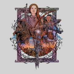 Rings of power t-shirt Adar & Galadriel 