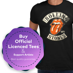 Official The Rolling Stones T-Shirt 1978 Tour Tongue Black Rock Metal Band 1978