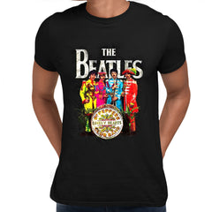 The Beatles St Peppers Club Band Lonely Hearts Official Licenced T-shirt Logo