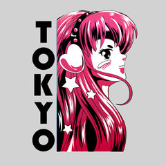 Tokio Anime T-shirt Girl Manga Japanese Shoji