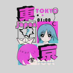 Tokyo Night Soul Japanese Lifestyle T-shirt Manga Tee