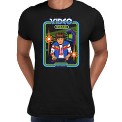 Video Wizard t-Shirt Twisted nostalgia Arcade Game Steven Rhodes