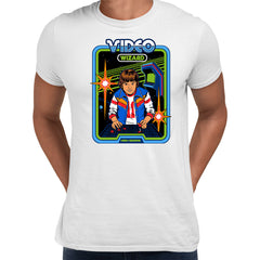 Video Wizard t-Shirt Twisted nostalgia Arcade Game Steven Rhodes