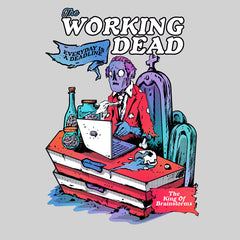 Sarcastic Funny Working Dead Brainstrom Creative t-shirt