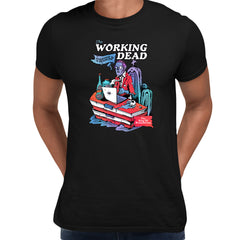 Sarcastic Funny Working Dead Brainstrom Creative t-shirt