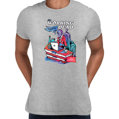 Sarcastic Funny Working Dead Brainstrom Creative t-shirt
