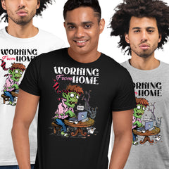 Working from home t-shirt Sarcastic Funny Creative t-shirt